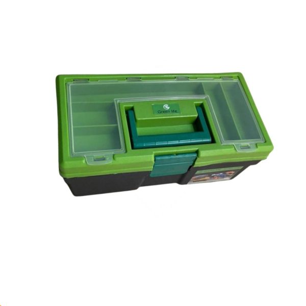 جعبه ابزار پلاستیکی مدل گرین لایف